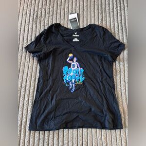 JORDAN POOLE "POOLE PARTY" GOLDEN STATE NBA BLACK T-SHIRT FANATICS